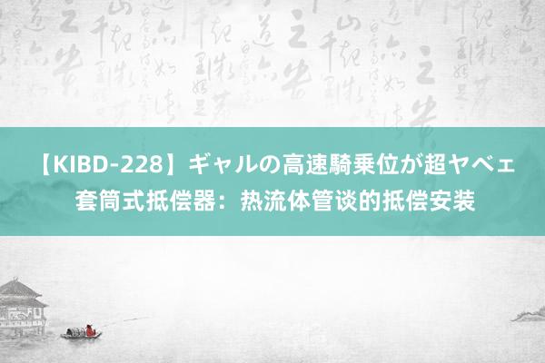 【KIBD-228】ギャルの高速騎乗位が超ヤベェ 套筒式抵偿器：热流体管谈的抵偿安装